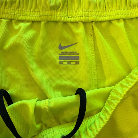 2/$30 Nike mens highlighter neon yellow XXL athletic shorts. Gym running elastic - Picture 4 of 6